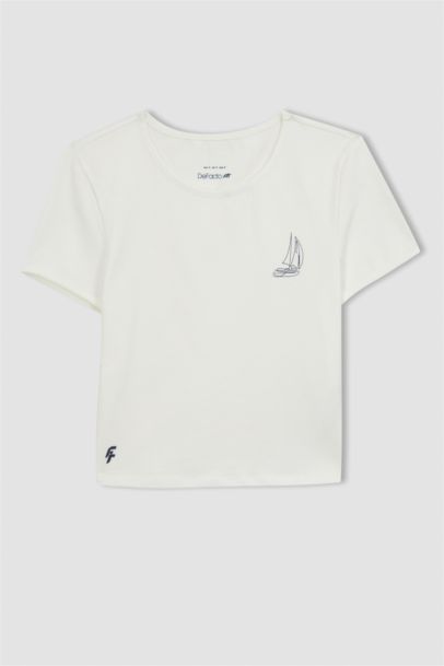 تي شيرت كروب رياضي من DeFactoFit