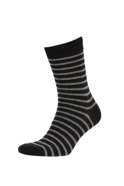 جوارب طويل قطن - 5 قطع