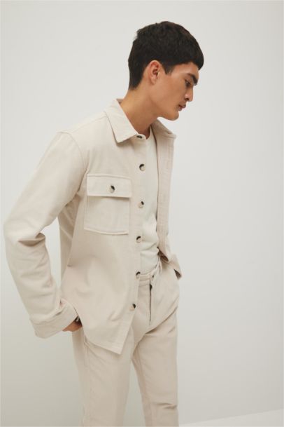 Рубашка стандартного кроя с длинным рукавом