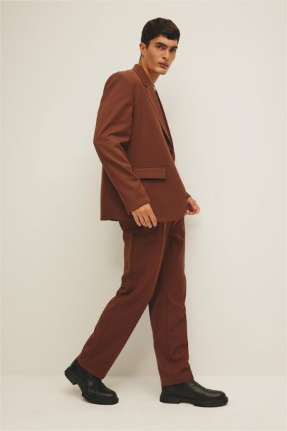 Straight Fit Trousers