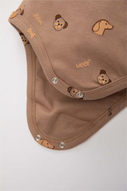 سيت ولادي بياقة مستديرة - قطعتين