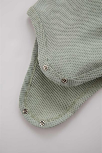 Baby Girl Ribbed Camisole  Snap Body Bottom Set of 2