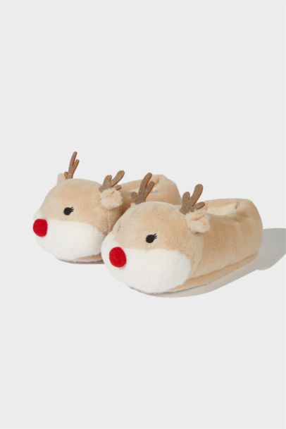 Woman Flat Christmas Home Slippers