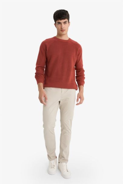 Standard Fit Crew Neck Knitwear Pullover