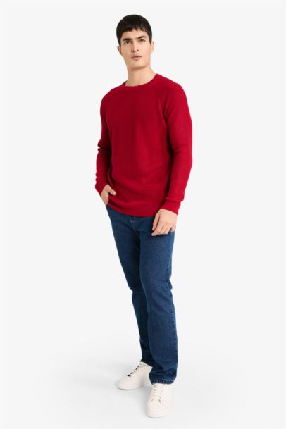 Standard Fit Crew Neck Knitwear Pullover