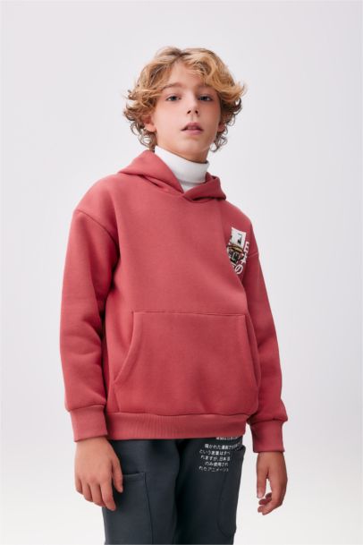 Oversize Fit Hooded Sweatshirt