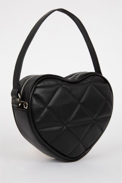 Faux Leather Hand Bag