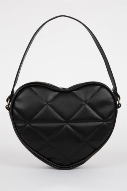 Faux Leather Hand Bag
