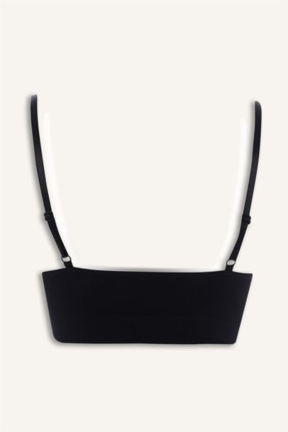 Kaplı Pedli Balensiz Seamles Bra