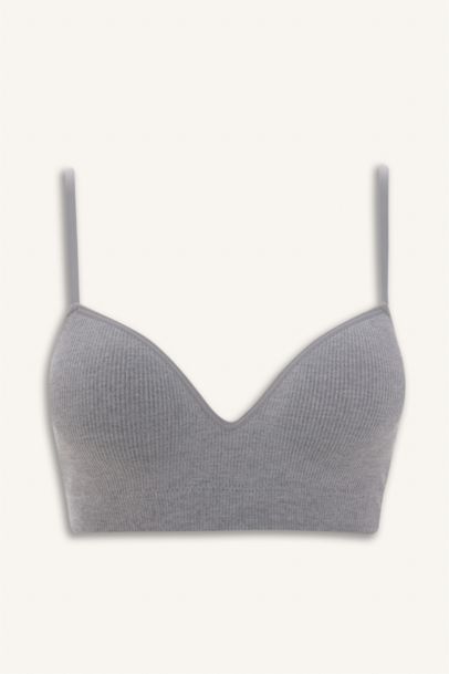 Kaplı Pedli Balensiz Seamles Bra	