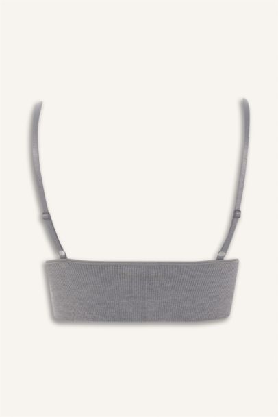 Kaplı Pedli Balensiz Seamles Bra	