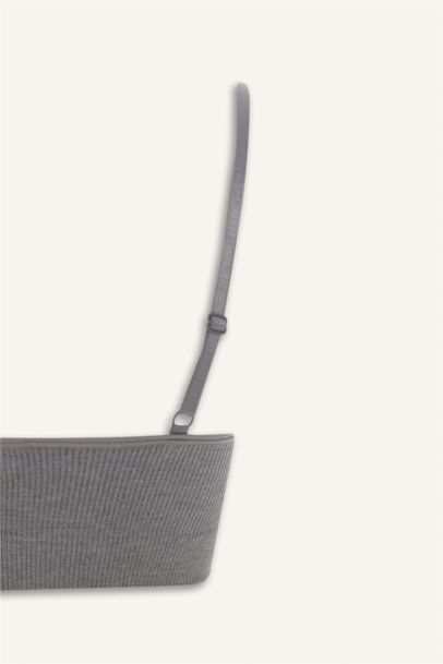 Kaplı Pedli Balensiz Seamles Bra	