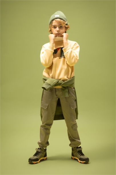 بنطلون كارجو جوجر اولادي بجيب