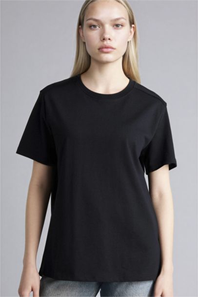 Regular Fıt Basıc Premium Tişört