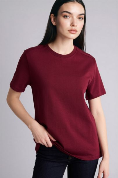 Regular Fit Crew Neck Premium Basic T-Shirt