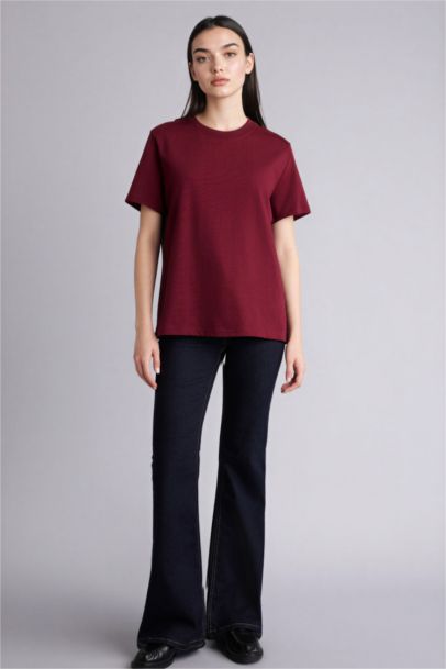 Regular Fit Crew Neck Premium Basic T-Shirt