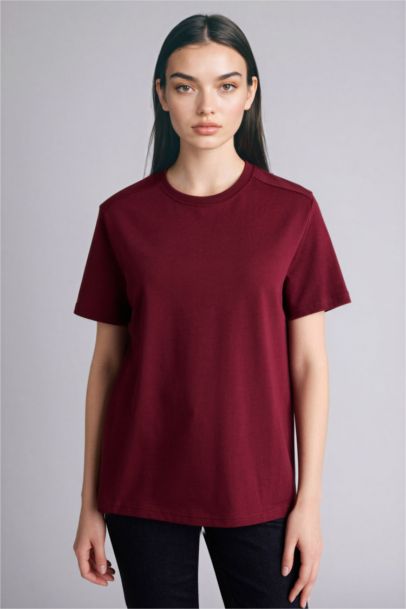 Regular Fit Crew Neck Premium Basic T-Shirt
