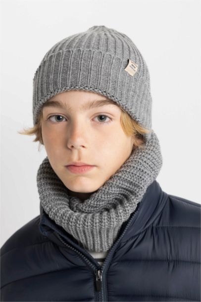 Boy Scarf Beret Set of 2