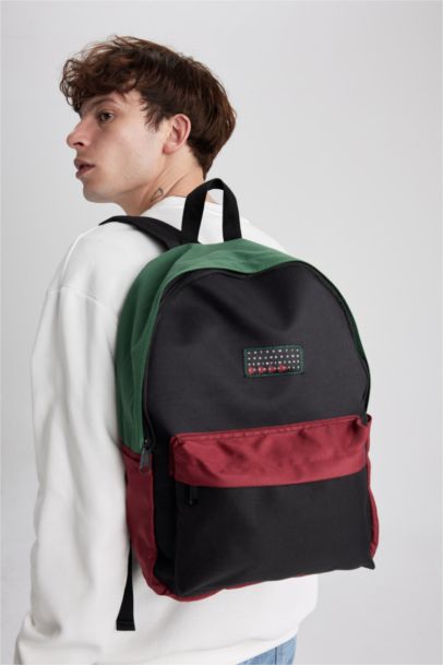 Erkek Su İtici Kumaş Sırt Çantası