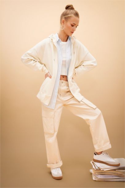 بنطرون جبردين بجيب كارجو