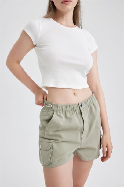 Slim Fit Camisole Short Sleeve T-Shirt