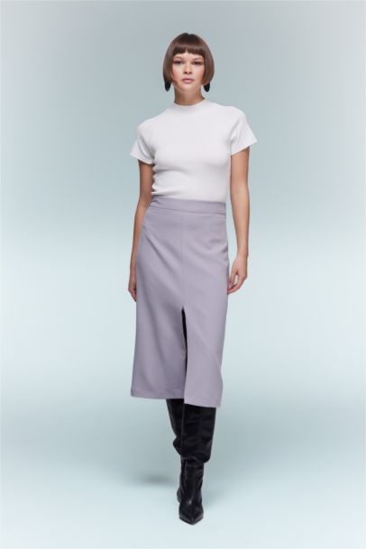 Pull Coupe Régulière Demi-Col De Tortue