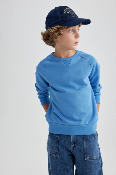 Regular Fit Crew Neck Sweatshirt