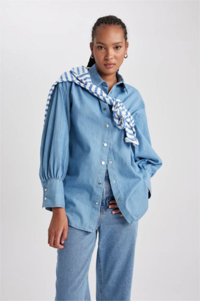 Fashion Fit Denim Shirt