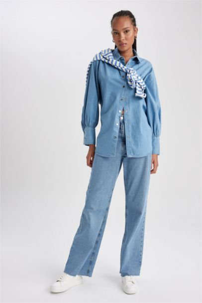 Fashion Fit Denim Shirt