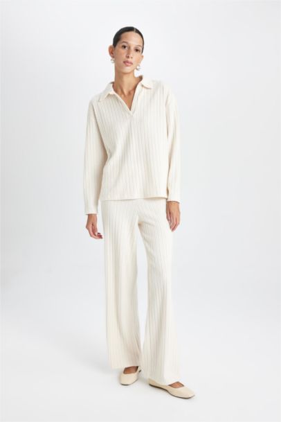 Pantalon à Coupe Régulière et taille normale