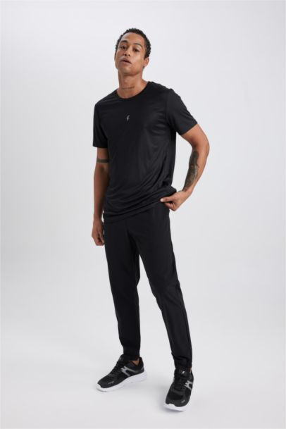 Slim Fit Woven Jogger Sweatpants