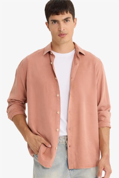 Regular Fit Sensual Long Sleeve Shirt