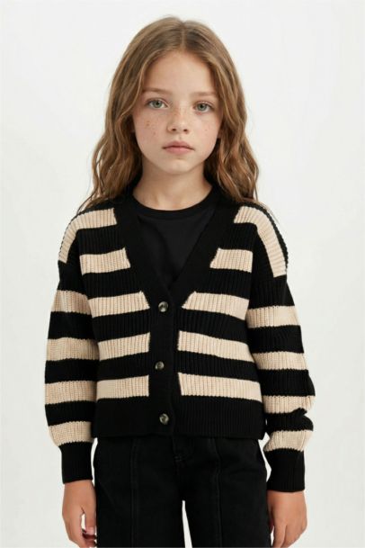 Regular Fit V-Neck Cardigan