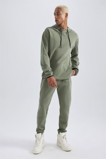 Slim Fit Rib Hem Jogger