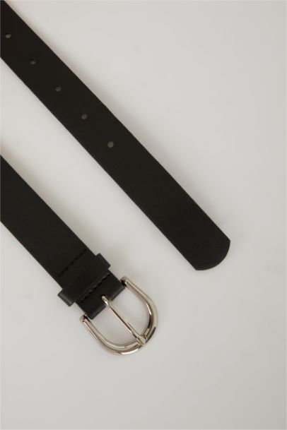 حزام نسائي جلد صناعي