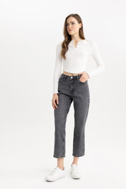 Ankle Length Jean Pant