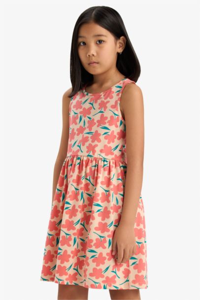 Regular Fit Sleeveless Knitted Dress