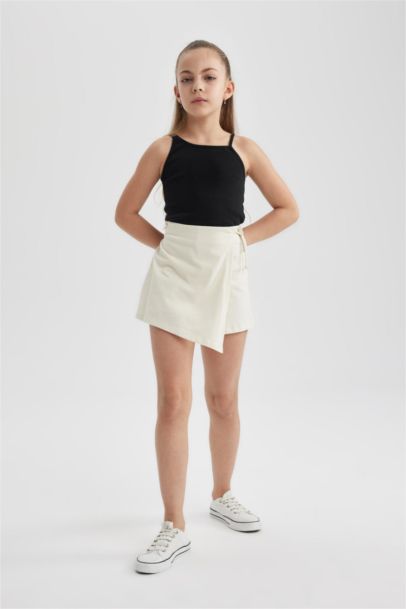 Girl Regular Fit Knitted Skirt