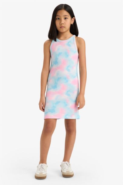 Regular Fit Sleeveless Knitted Dress