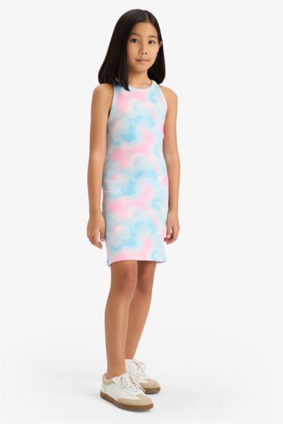 Regular Fit Sleeveless Knitted Dress