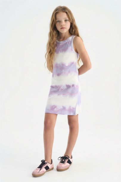 Regular Fit Sleeveless Knitted Dress