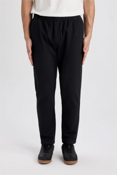 Relax Fit Regular Hem Trousers