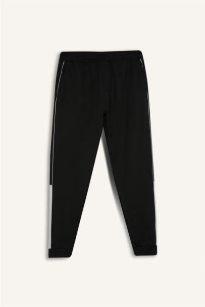 Sporcu Standart Fit Jogger Eşofman Altı İçi Yumuşak Tüylü Skuba Dalgıç Kumaş