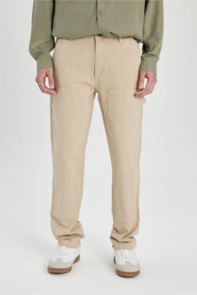 Wide Leg Fit Wide Pattern Normal Waist Pants