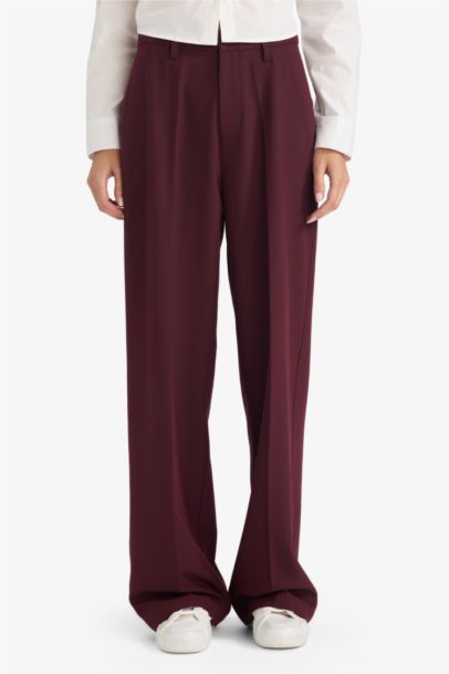 Straight Fit Trousers