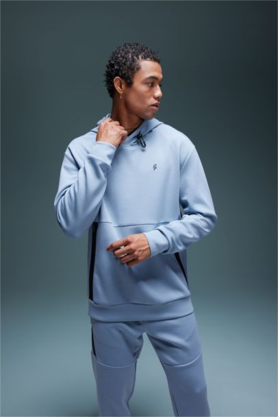 DeFactoFit Standard Fit Crew Neck Scuba Diving Fabric Sweatshirt