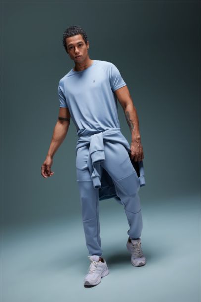 DeFactoFit Slim Fit Flexible Leg Skuba Diving Fabric Jogger