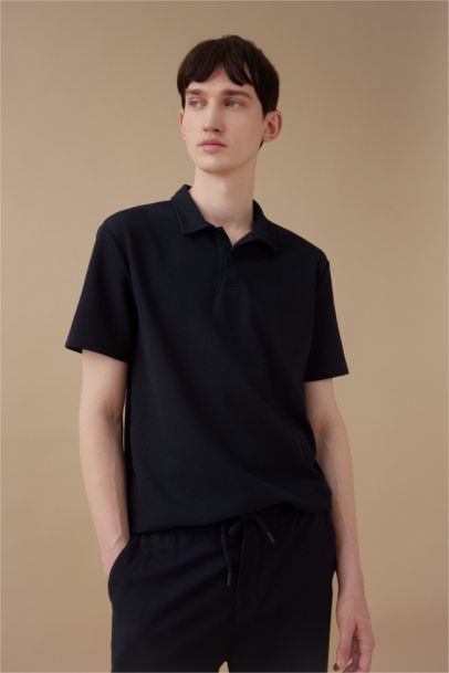 تيشيرت بولو نص كم قصة عادية