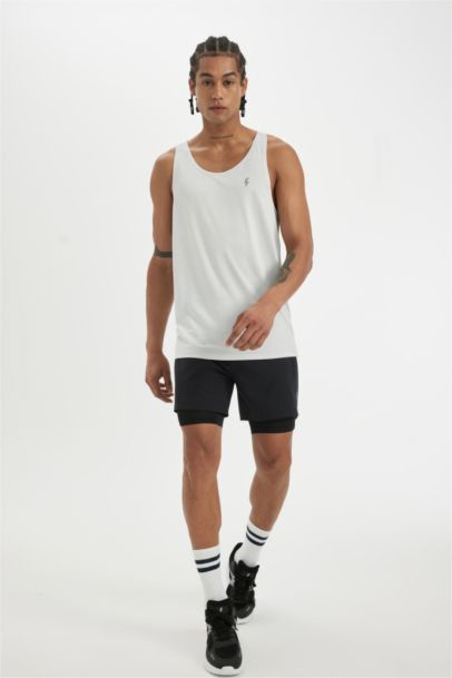 DeFactoFit Slim Fit Woven Shorts