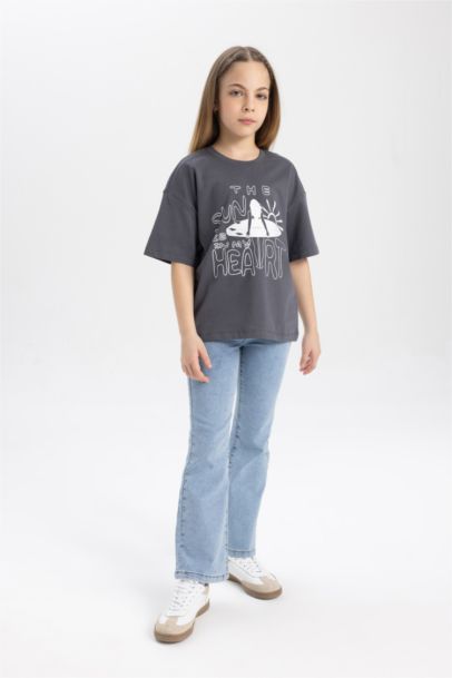 Girl Relax Fit Short Sleeve T-Shirt